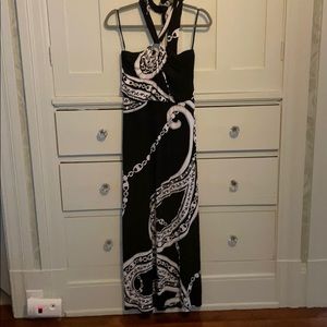 Black and White Maxie dress